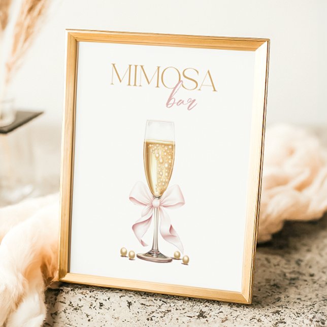 Poster Perles roses et Fête des mariées de poursuites Mim (Créateur téléchargé)