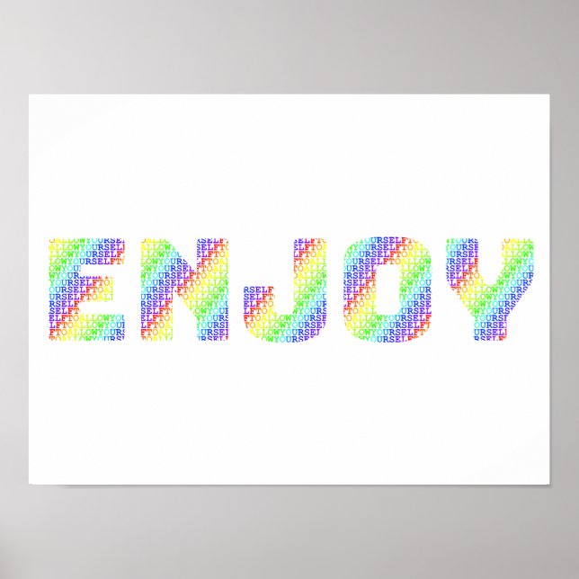 Poster Permission to Play: Allow Yourself to ENJOY Rainbo (Devant)