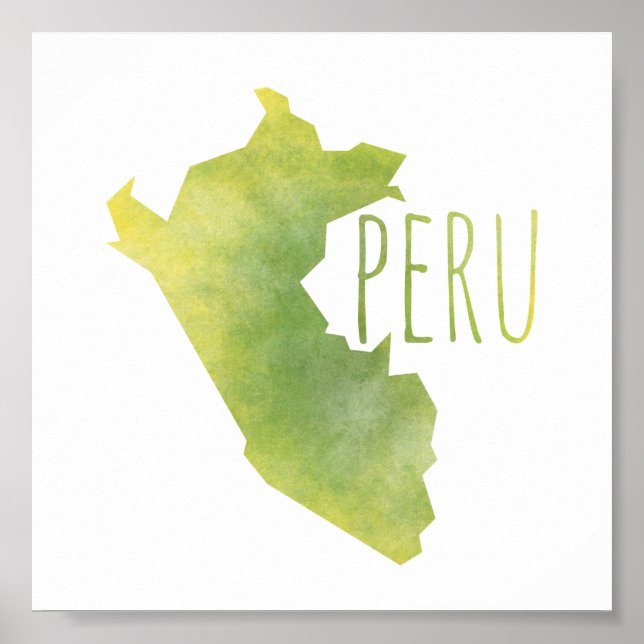 Poster Pérou (Devant)