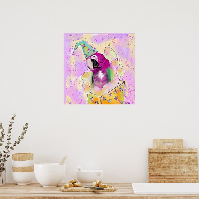 Poster Perroquet (Cuisine)