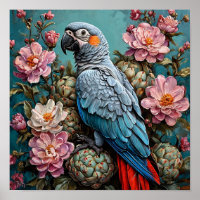Perroquet cacatoès dans Tropical Vibes