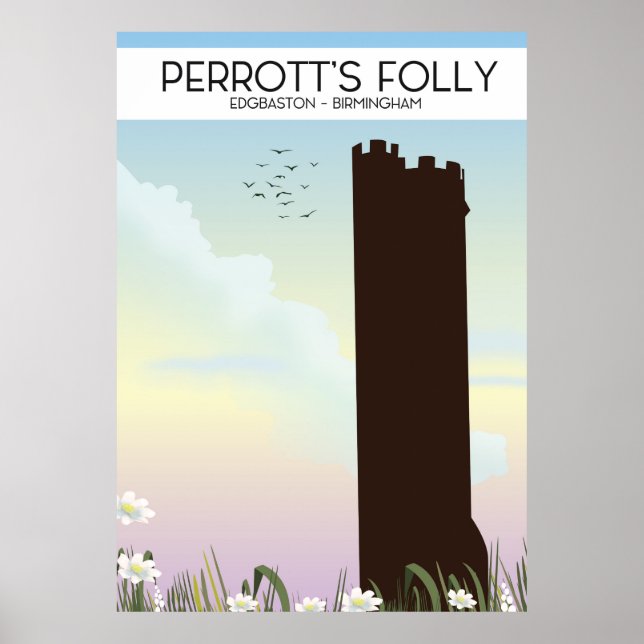 Poster Perrott's Folly, Edgbaston, Birmingham (Devant)