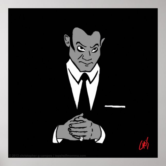 Poster Perry Mason Portrait (Devant)