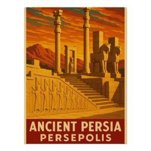Poster Perse ancienne - Persépolis