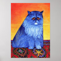 Perse bleue avec poisson crapet