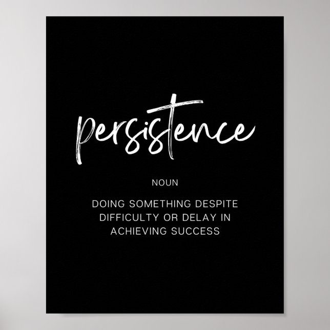 Poster Persistance (Devant)