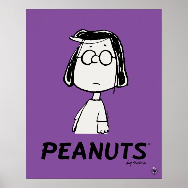 Poster Persistance des cacahuètes | Marcie (Devant)