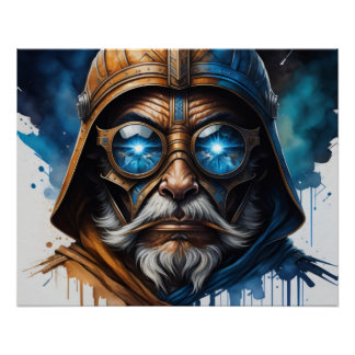 Poster Personnage de science-fiction