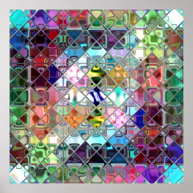 Poster personnalisable 40x40" extra grand et plus (Devant)