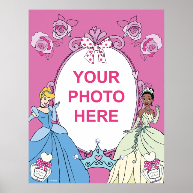 Poster personnalisable Disney Princess (Devant)