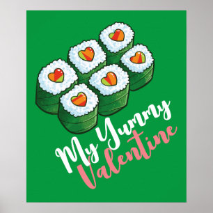 Poster Personnalisable "My Yummy Valentine"