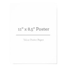 Poster personnalisé 11 x 85