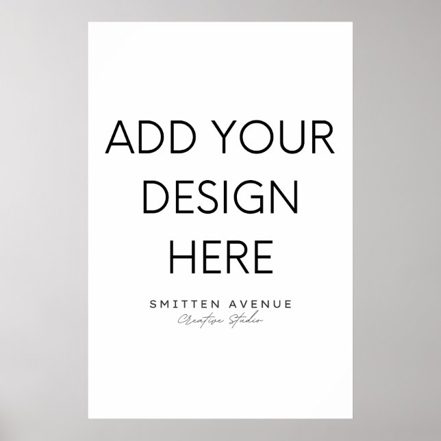 Poster personnalisé 24x36 (Matte) (Devant)