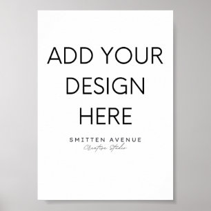 Poster personnalisé 5x7 (Matte)