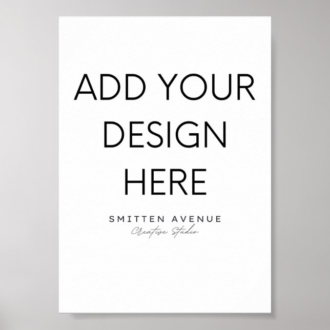 Poster personnalisé 5x7 (Matte) (Devant)