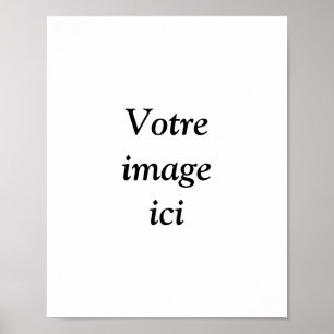 Poster personnalisé avec votre photo