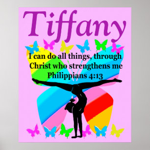 POSTER PERSONNALISÉ DE CHRISTIAN GYMNASTICS