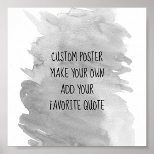 poster personnalisé faire votre propre ajouter vot