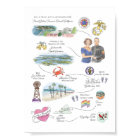 Poster personnalisé Peg et Ron