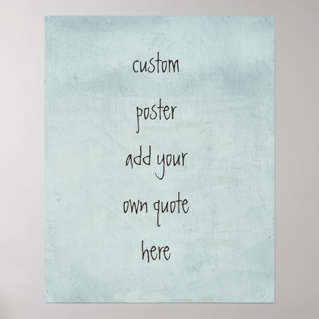 poster personnalisé personnalisez avec votre propr (Devant)
