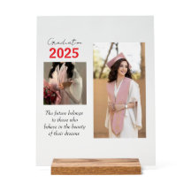 Poster personnalisé pour les diplômés