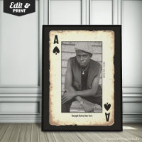 Personnalisé Rebel Ado Mur Art, Poker Droit Outta