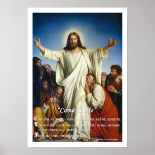 Poster personnalisé "Viens vers moi"