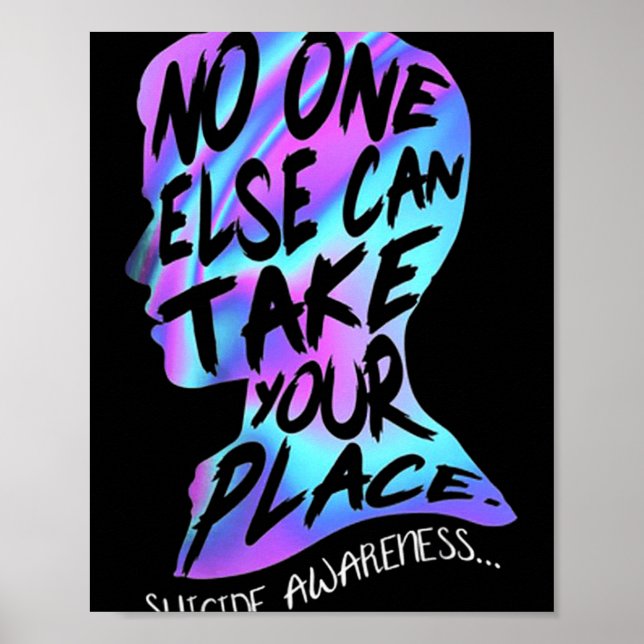 Poster Personne D'Autre Ne Peut Prendre Place Suicide Sen (Devant)