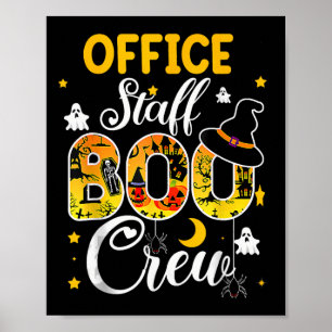 Poster Personnel de bureau Bow Crew Funny Halloween Cos c