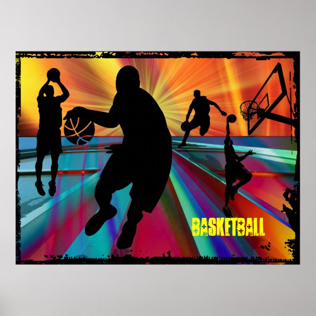 Poster Perspective de zoom avant-jeu (Devant)