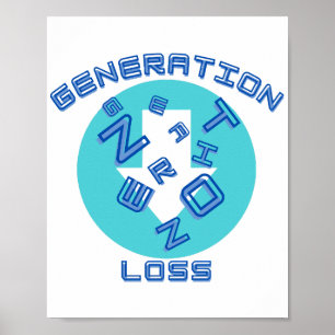 Poster Perte de génération