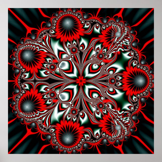 Poster "Perte totale de connexion visuelle avec la réalit (Devant)