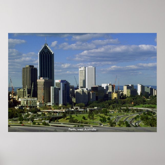 Poster Perth, Australie occidentale (Devant)