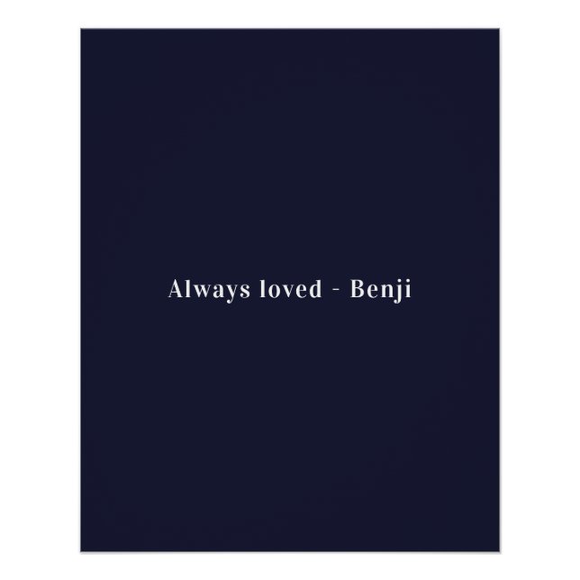 Poster Pet Lover Keepsaké (Devant)