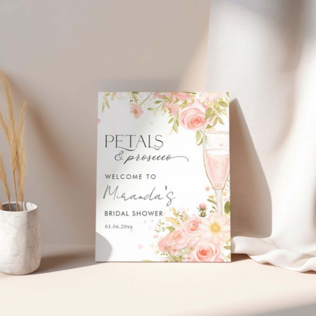 Poster Pétales Et Fête des mariées De Poursuites (Créateur téléchargé)
