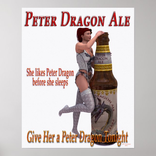 Poster Peter Dragon Ale avant de dormir (Devant)