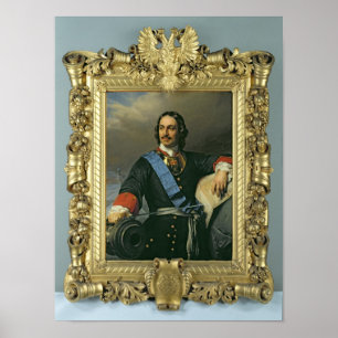 Poster Peter I le grand 1838