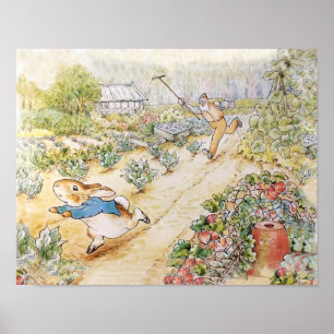 Poster Peter le lapin dans le jardin de M. Mc Gregor
