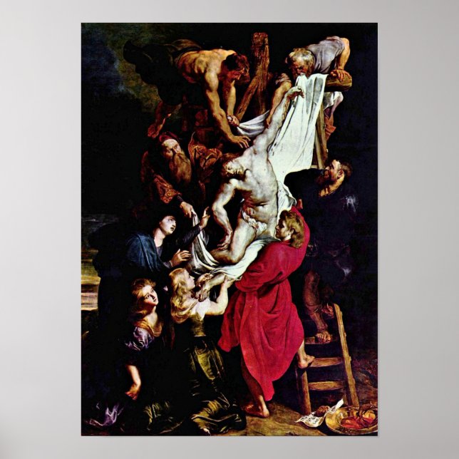 Poster Peter Paul Rubens - Croix (Devant)