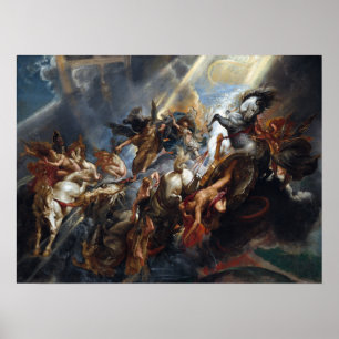 Poster Peter Paul Rubens La chute de Phaeton