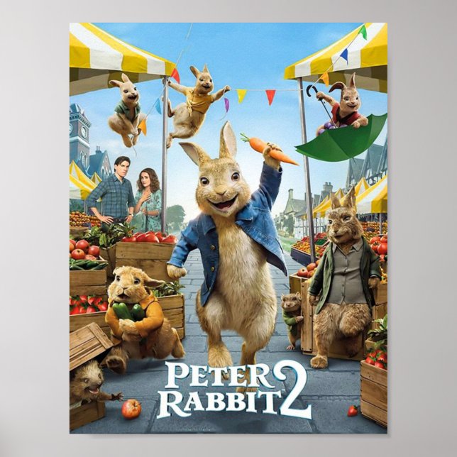 Poster peter rabbit le film fureur (Devant)