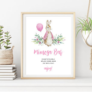 Poster Peter Rabbit Mimosa Bar