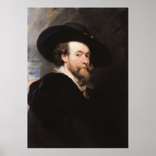 Poster Peter Rubens Portrait de l'artiste
