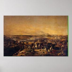 Poster Peter von Hess - La bataille de Borodino