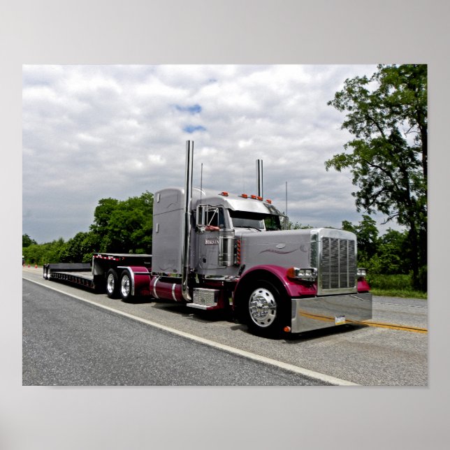 Poster Peterbilt 379 de A Horning (Devant)