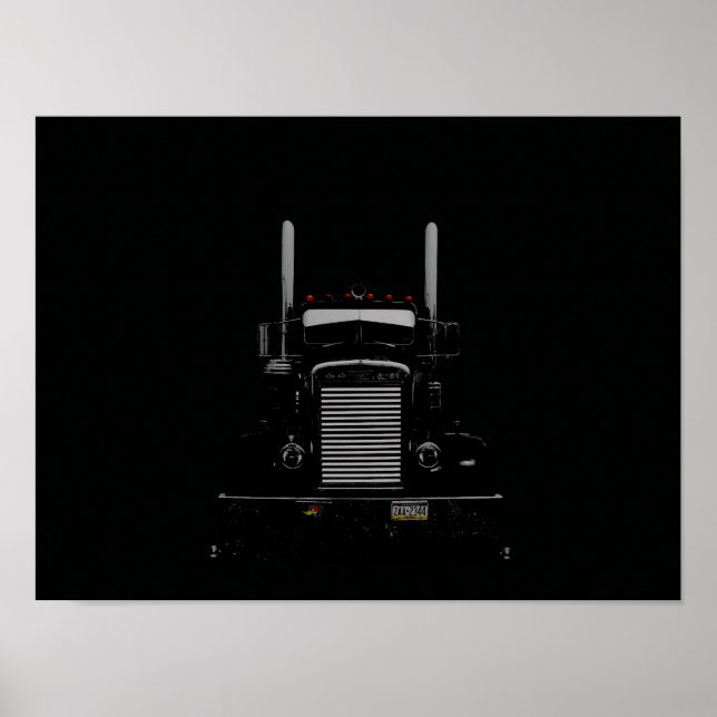 Poster Peterbilt Needle Édition de nez #1 (Devant)