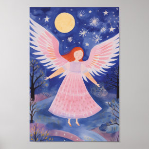 Poster Petit ange mignon