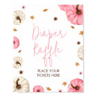 Petit Baby shower Citrouille Chute Rose Petit Barr