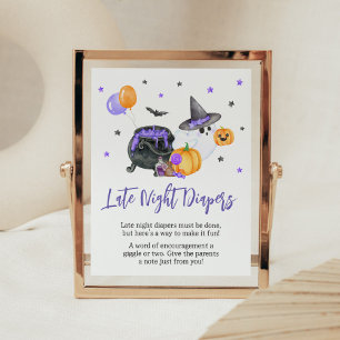 Poster Petit Baby shower de Boo Violet Diapositives noctu