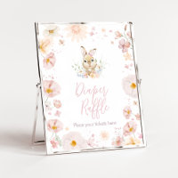 Petit Baby shower de lapin de lapin, chapeau